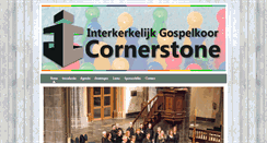 Desktop Screenshot of gospelkoor-cornerstone.nl